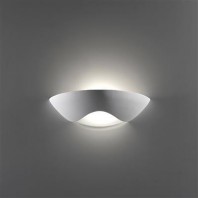 Domus-BF-8259 Ceramic Frosted Glass Wall Light - Raw / E27